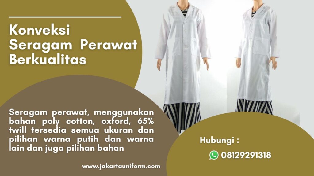 Dapatkan Konveksi Seragam Perawat Berkualitas di Jakarta Pusat