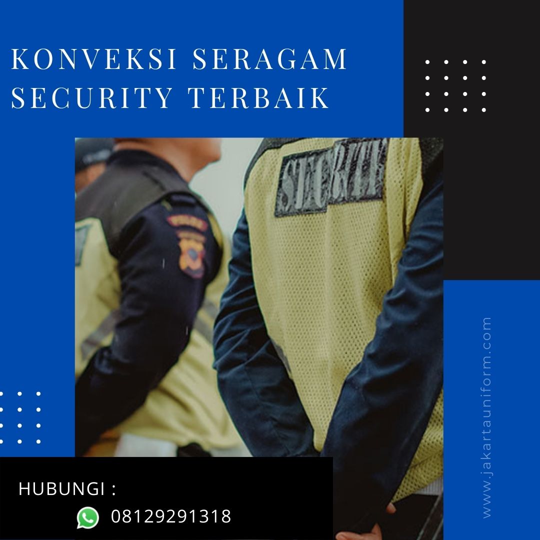 Jasa Konveksi Seragam Security di Tanjung Jabung