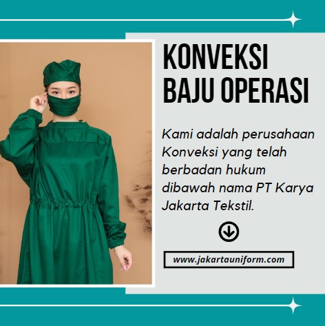 Distributor Baju Operasi di Pesisir Selatan