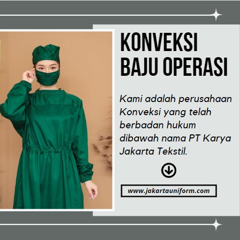 Distributor Baju Operasi di Waropen
