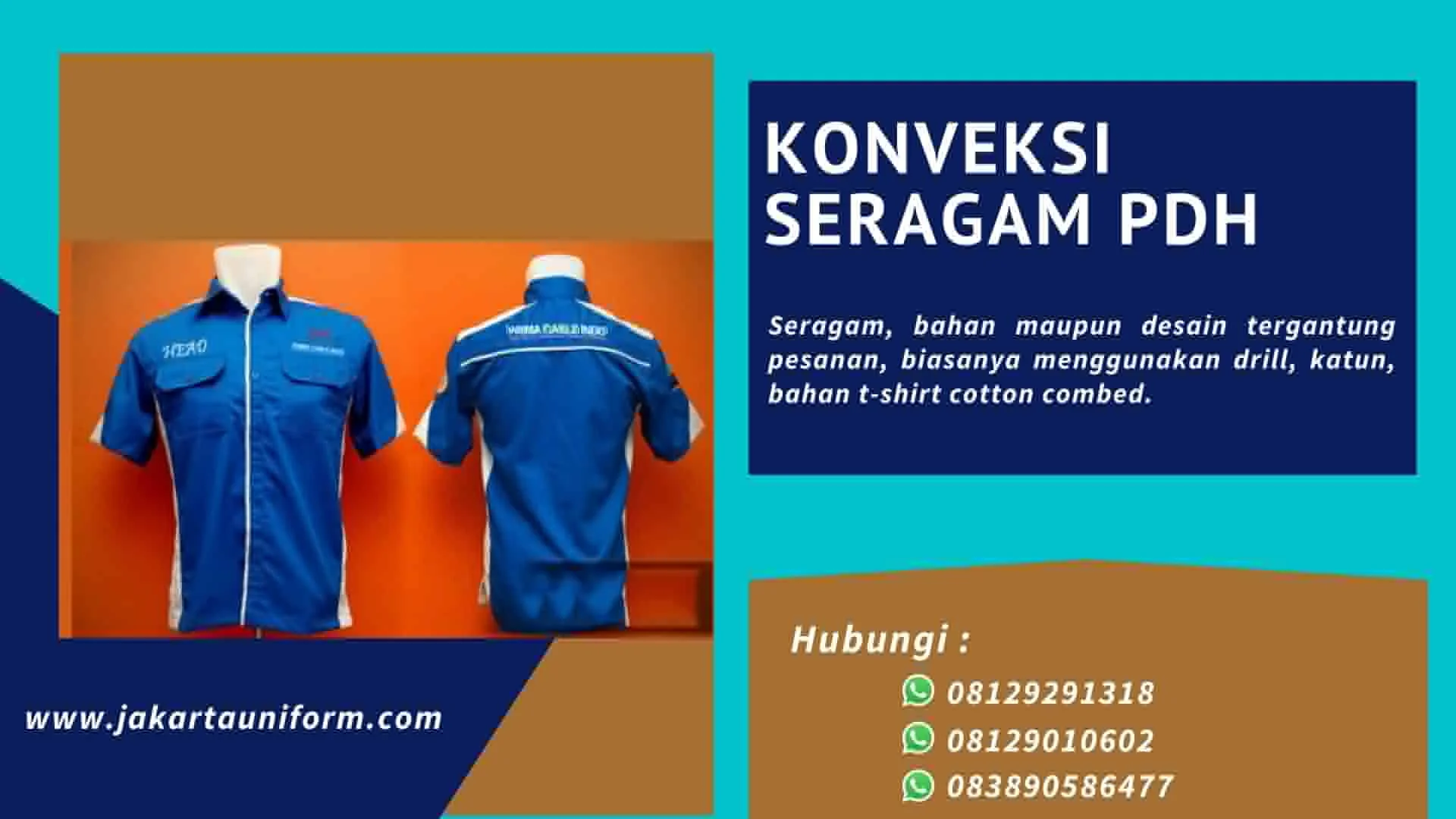 Konveksi Seragam PDH